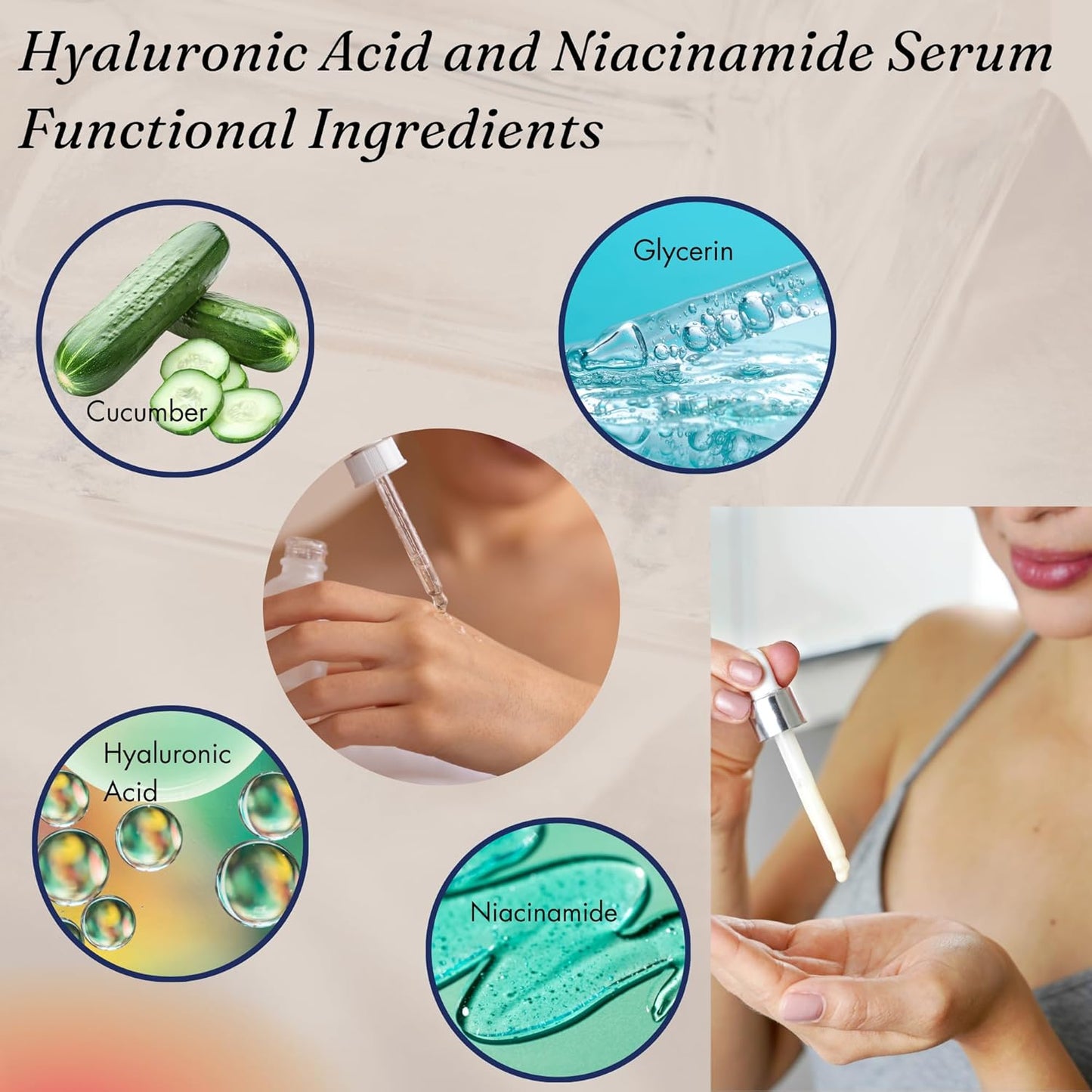 Hyaluronic Acid & Niacinamide Hydrating Serum